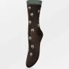 BECK SÖNDERGAARD Leavy Visca Sock Hot Fudge Brown