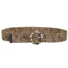 BECK SÖNDERGAARD Wide Zia Belt Black