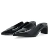 BIANCO MEDINA Rowe Heel Cutline Mule Sort