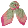 BLACK COLOUR Bcindia Scarf Green