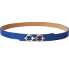 BLACK COLOUR Bclotus Belt Blue