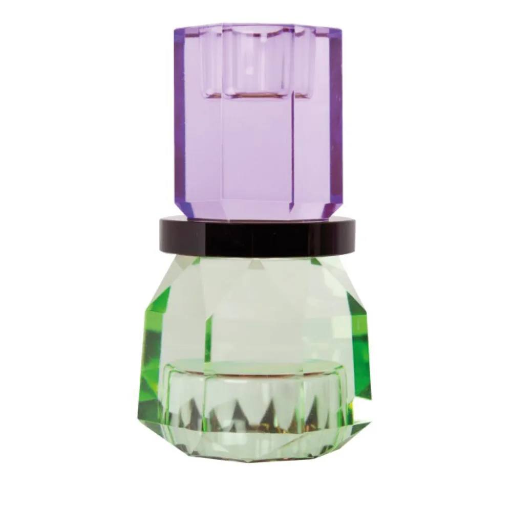 C'EST BON Lysetage 301.962.93 Violet/brun/mint 13x7 cm