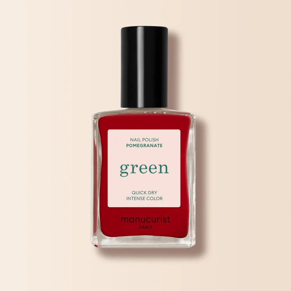 GREEN Neglelak Manucurist Pomegrante