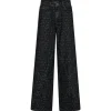 HAUTE L'AMITIÉ Triangle Logo Jeans Black