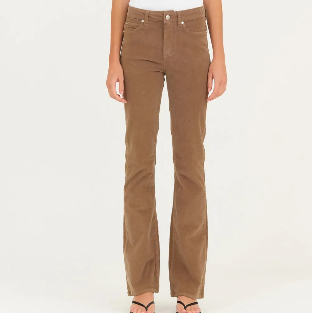 IVY COPENHAGEN Tara Jeans Baby Cord Cool Taupe