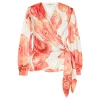 KARMAMIA Elena Blouse Maui Flower