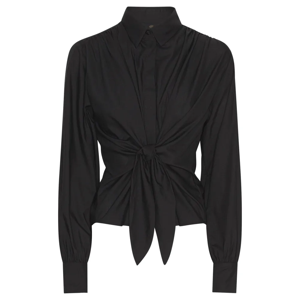 KARMAMIA Lee Shirt Cotton Black