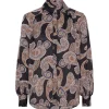 KARMAMIA Noella Shirt Blue Grand Paisley