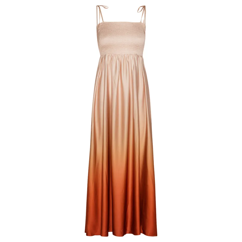 KARMAMIA Odette Dress Gradient Tangerine