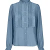 LOLLYS LAUNDRY Ariel Shirt Dusty Blue