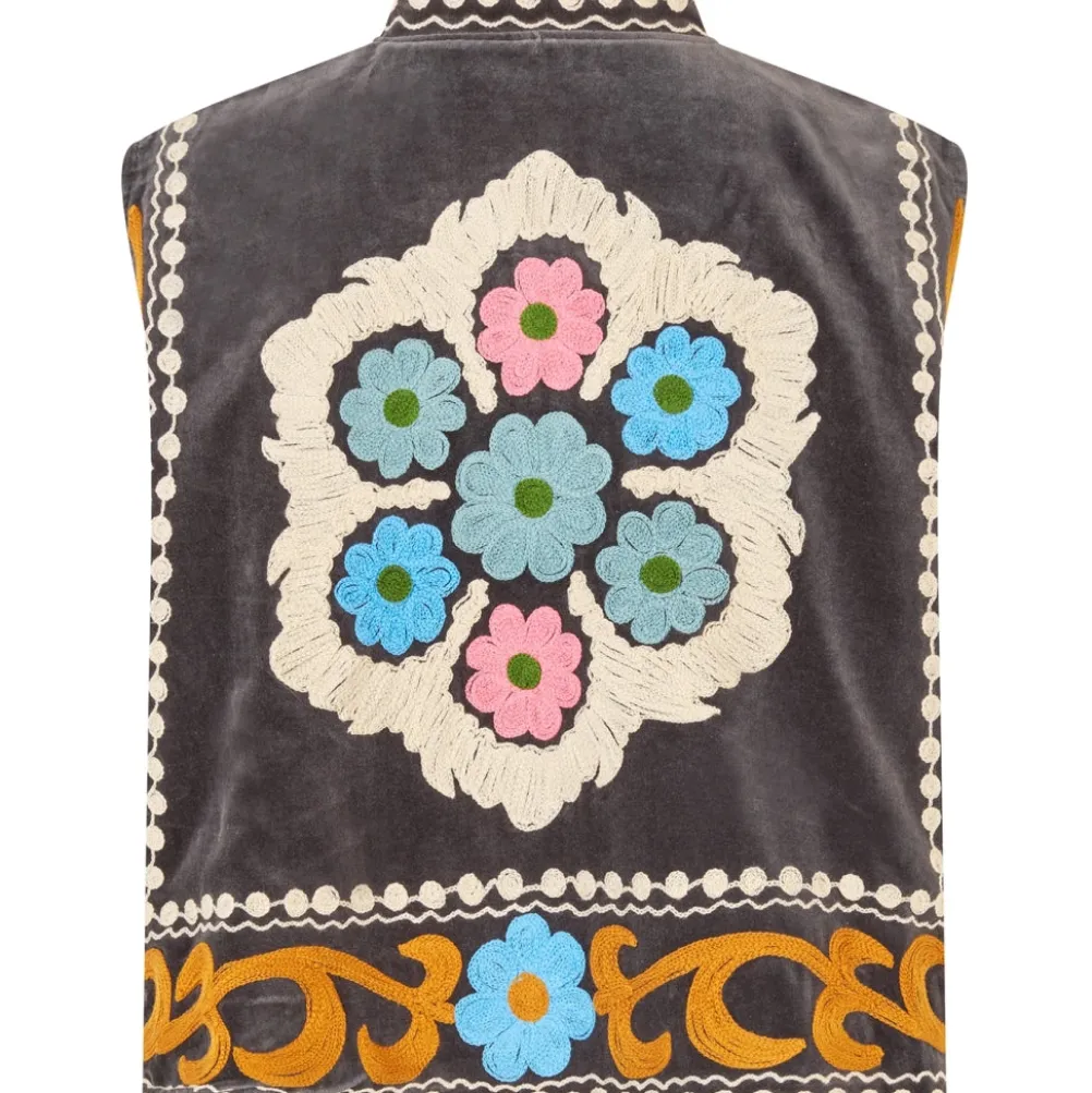 LOLLYS LAUNDRY Bin Vest Washed Black