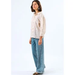 LOLLYS LAUNDRY Heidi Shirt Creme