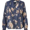 LOLLYS LAUNDRY Helena Shirt Dark Blue