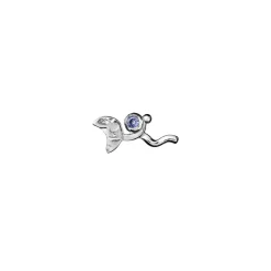 MAANESTEN Lucina Single Earstick (guld/sølv)