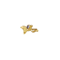 MAANESTEN Lucina Single Earstick (guld/sølv)