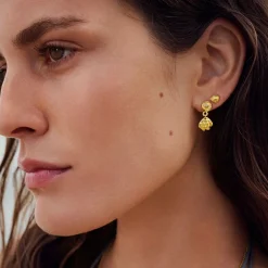 MAANESTEN Maurea Earrings (guld/sølv)