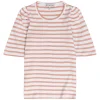 MUNTHE Jikolaz T-shirt Rose