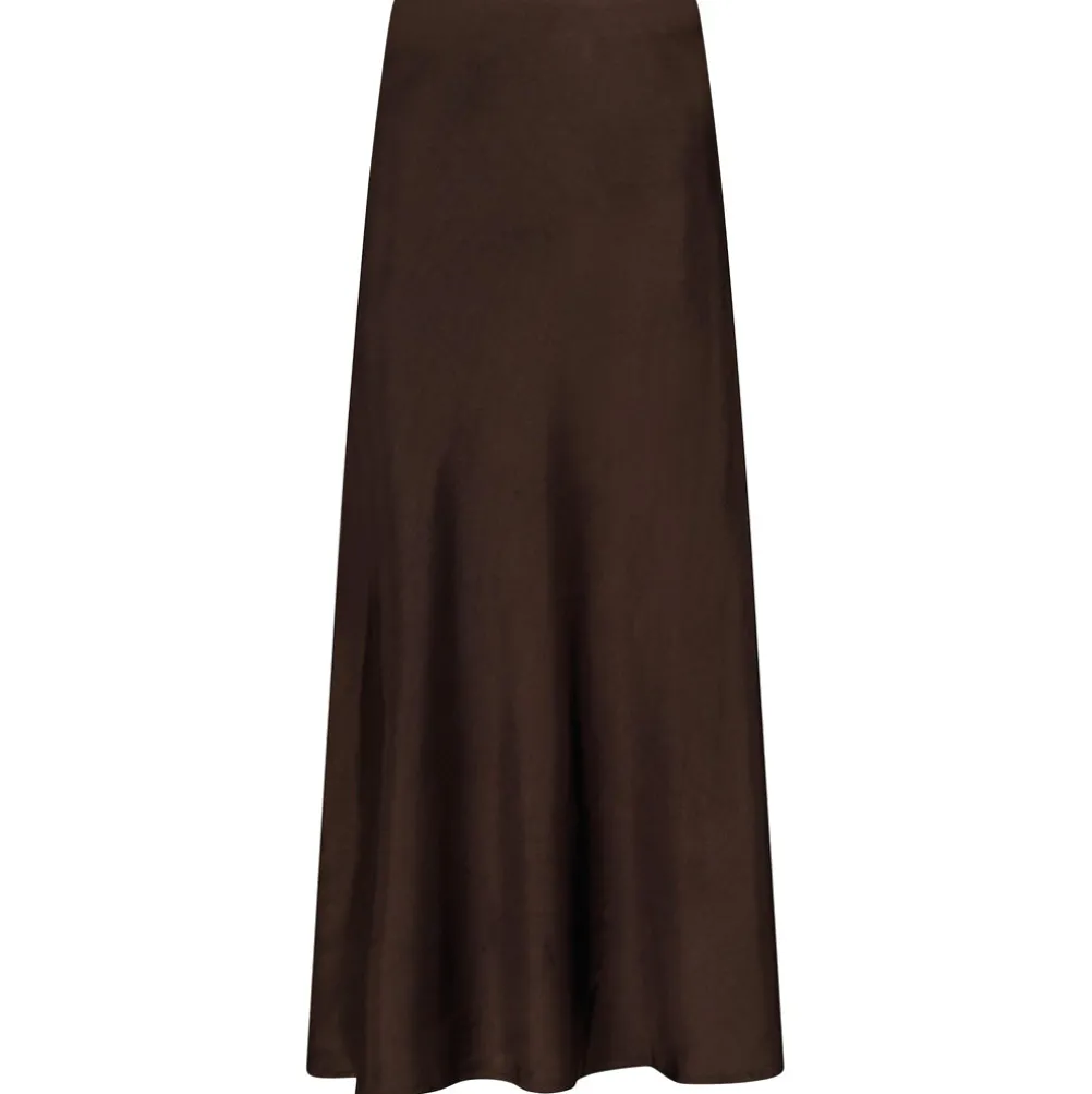 NEO NOIR Bovary Skirt Dark Brown
