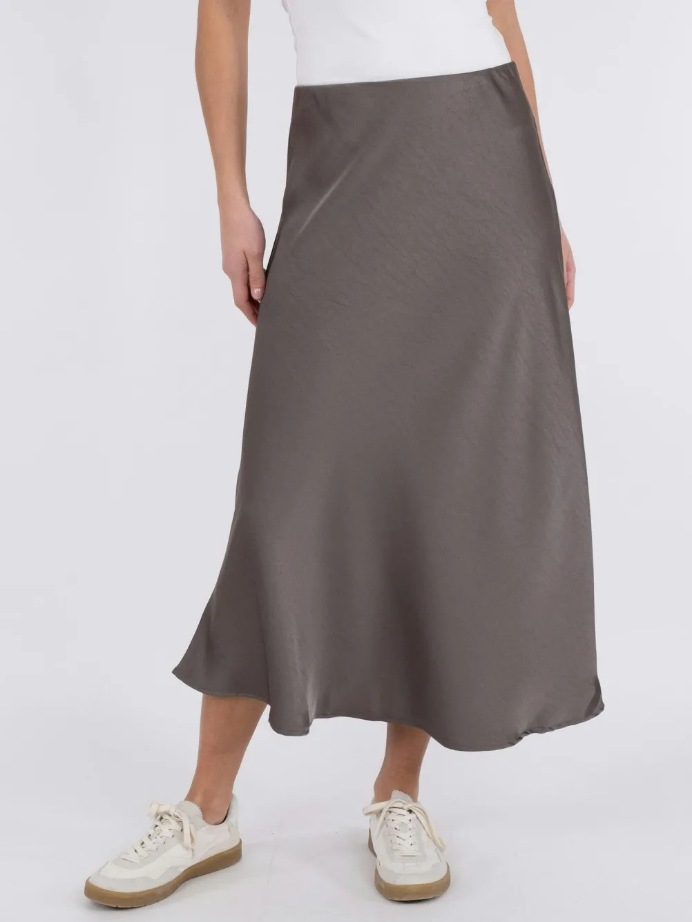 NEO NOIR Bovary Skirt Warm Grey