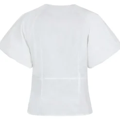 NEO NOIR Irina Poplin Blouse Hvid
