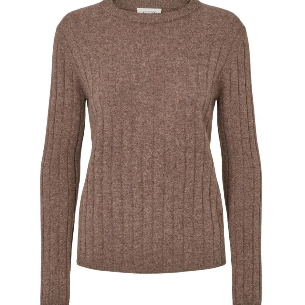 O'TAY Anna Blouse Brownstone