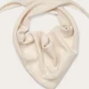 O'TAY Nessa Cashmere Scarf Off White