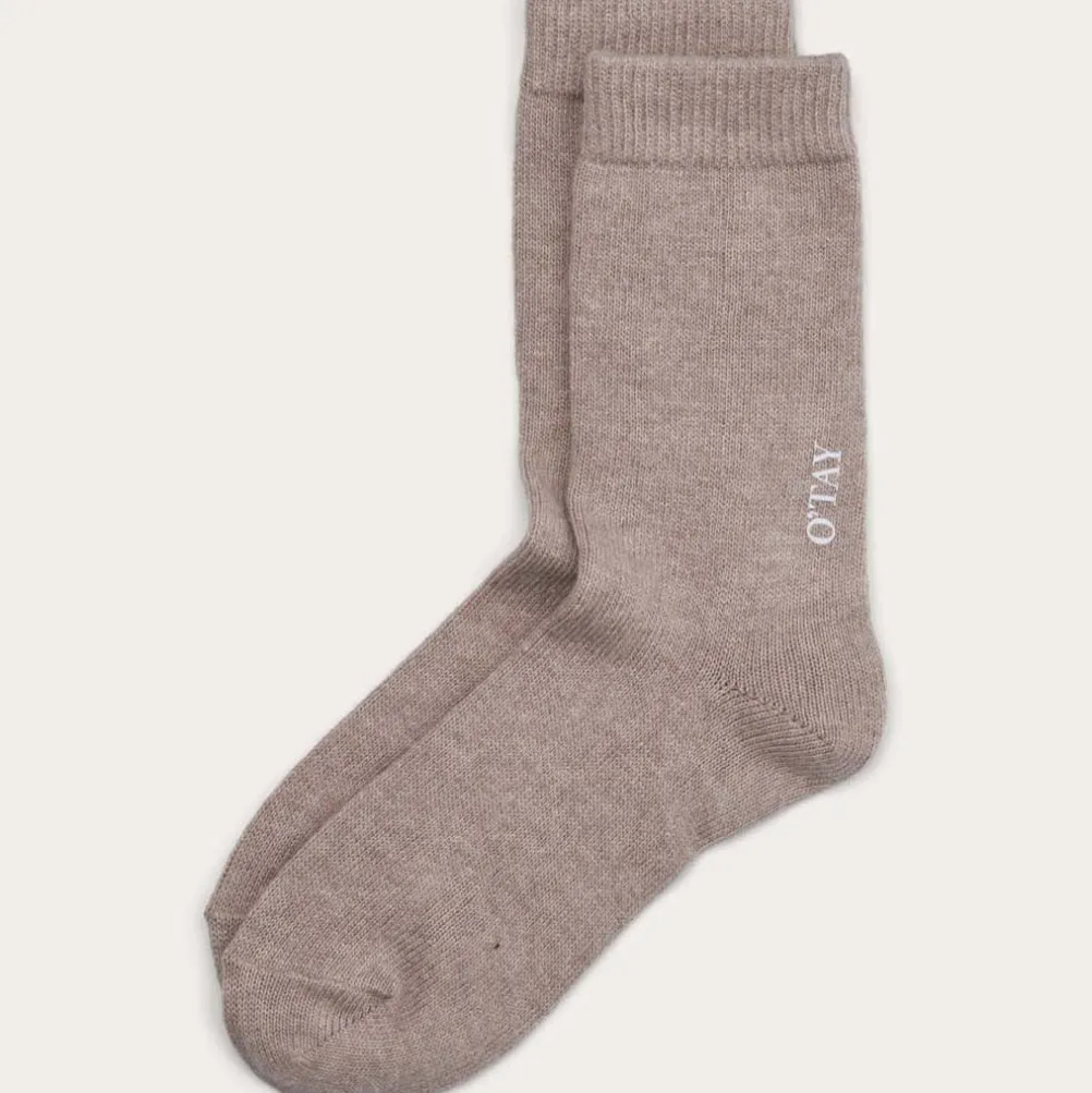 O'TAY Socks Blend Taupe Onesize