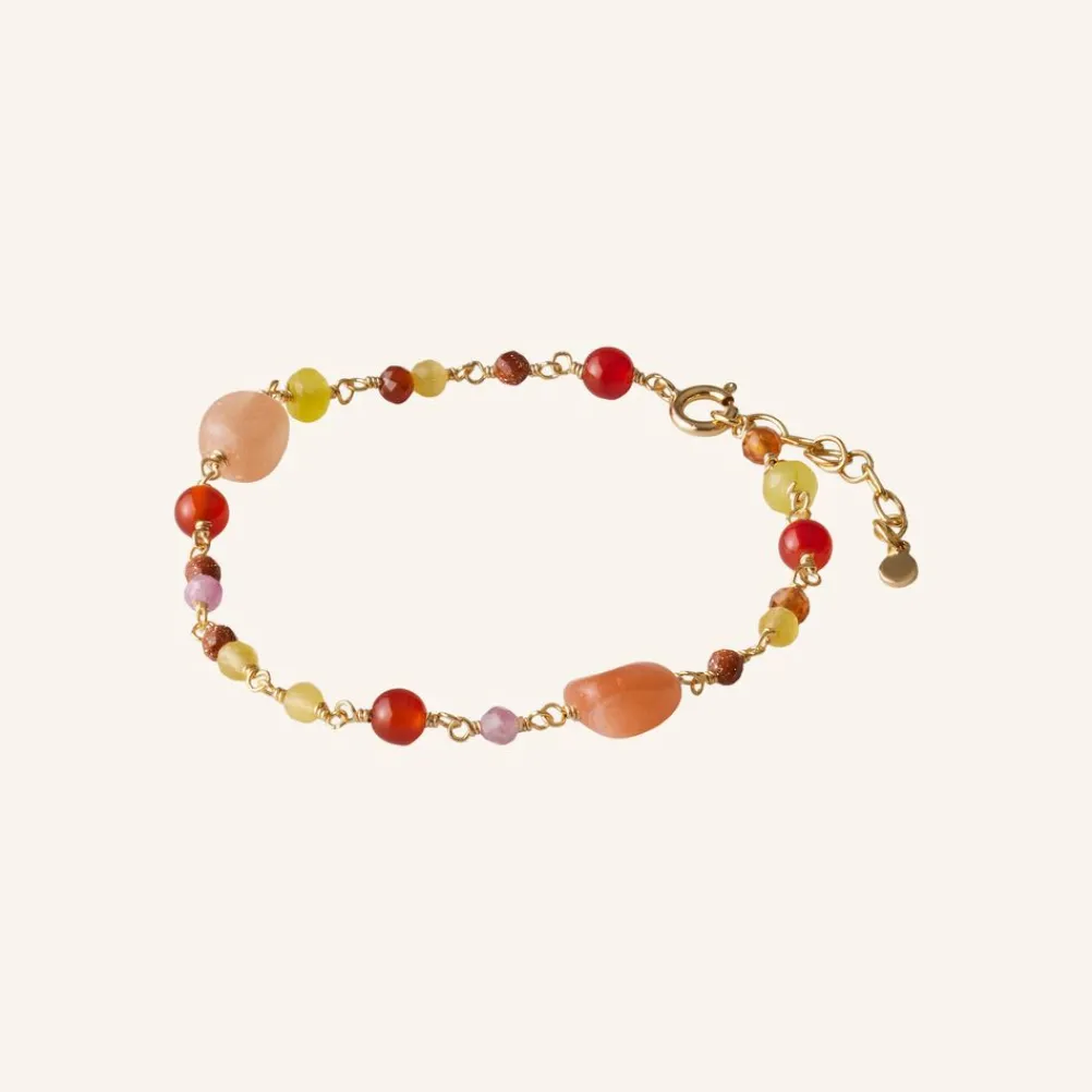 PERNILLE CORYDON Golden Fields Bracelet (guld/sølv)