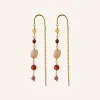PERNILLE CORYDON Golden Fields Earring Length (guld/sølv)