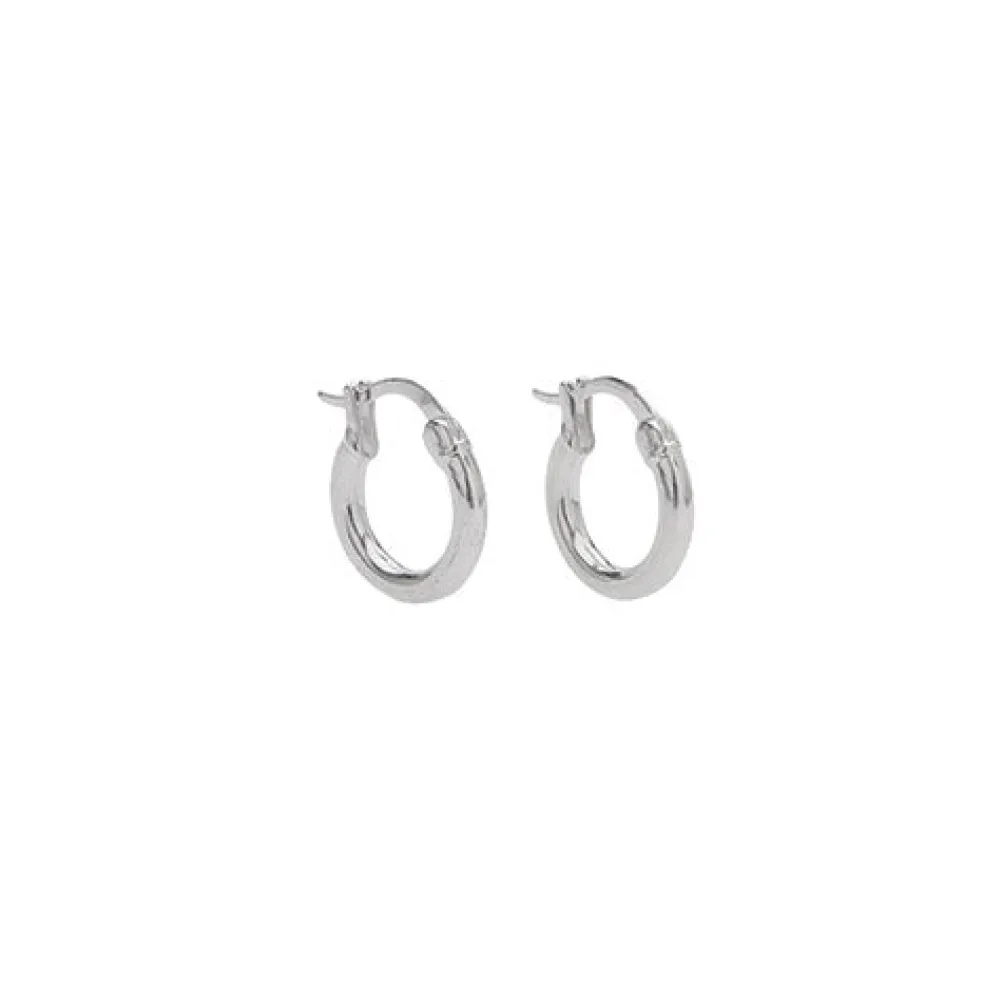 PICO COPENHAGEN Amanda Small Hoops (guld/sølv)