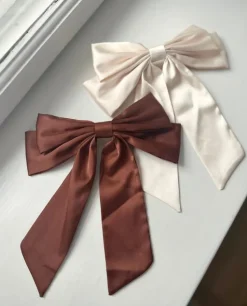 PICO COPENHAGEN Isabella Bow Barette Sort