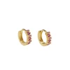 PICO COPENHAGEN Rainy Petit Hoops Pink