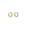PICO COPENHAGEN Suede Hoops Blue