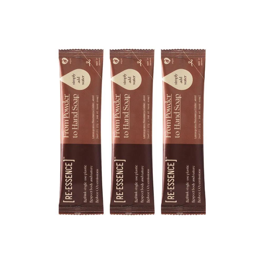 RE-ESSENCE Mypureway Refill Pack Lemongraa/Rosemary/Cedertræ