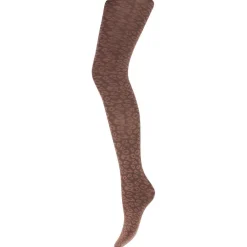 SNEAKY FOX Mac Leopard Strømpebukser 5576 Sienna Brown