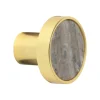 COZY LIVING Marble Hook Beige/gold D: 5 L: 4,3 cm