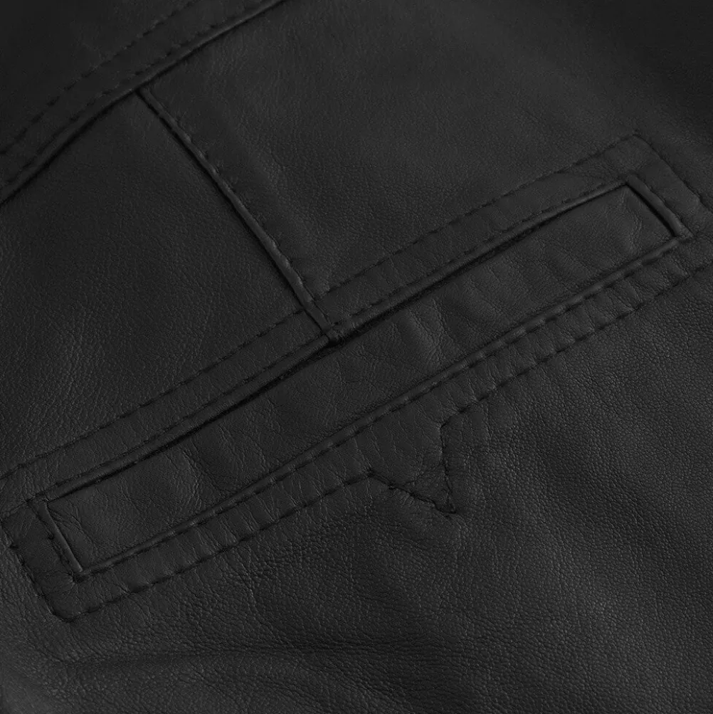 DEPECHE Boa Pants Full Length Black