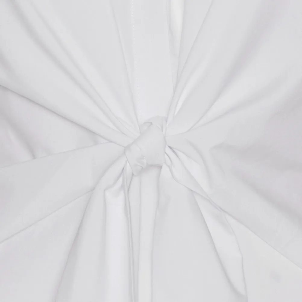 KARMAMIA Lee Shirt White Cotton