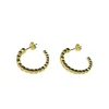 PICO COPENHAGEN Alba Crystal Studs Klar
