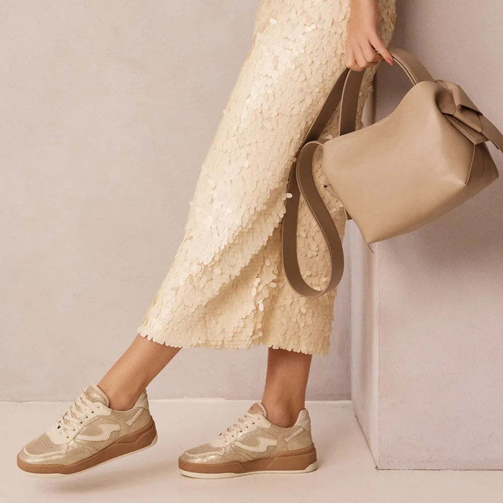 VIA VAI Harley Gold Sam Levi Sneakers Beige